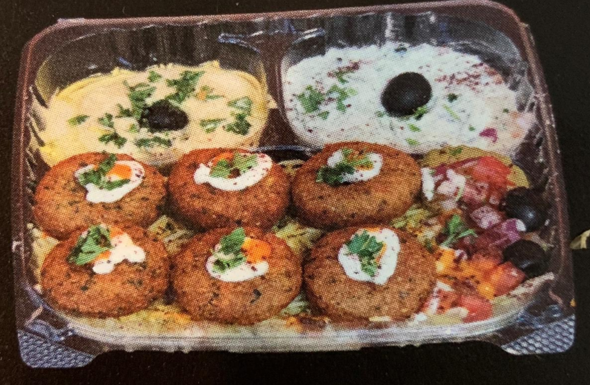 Order 12. Falafel Plate food online from Turkish Agha store, Portland on bringmethat.com
