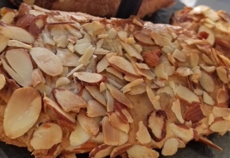 Order Almond Chocolate Croissant food online from La lune sucree store, San Jose on bringmethat.com