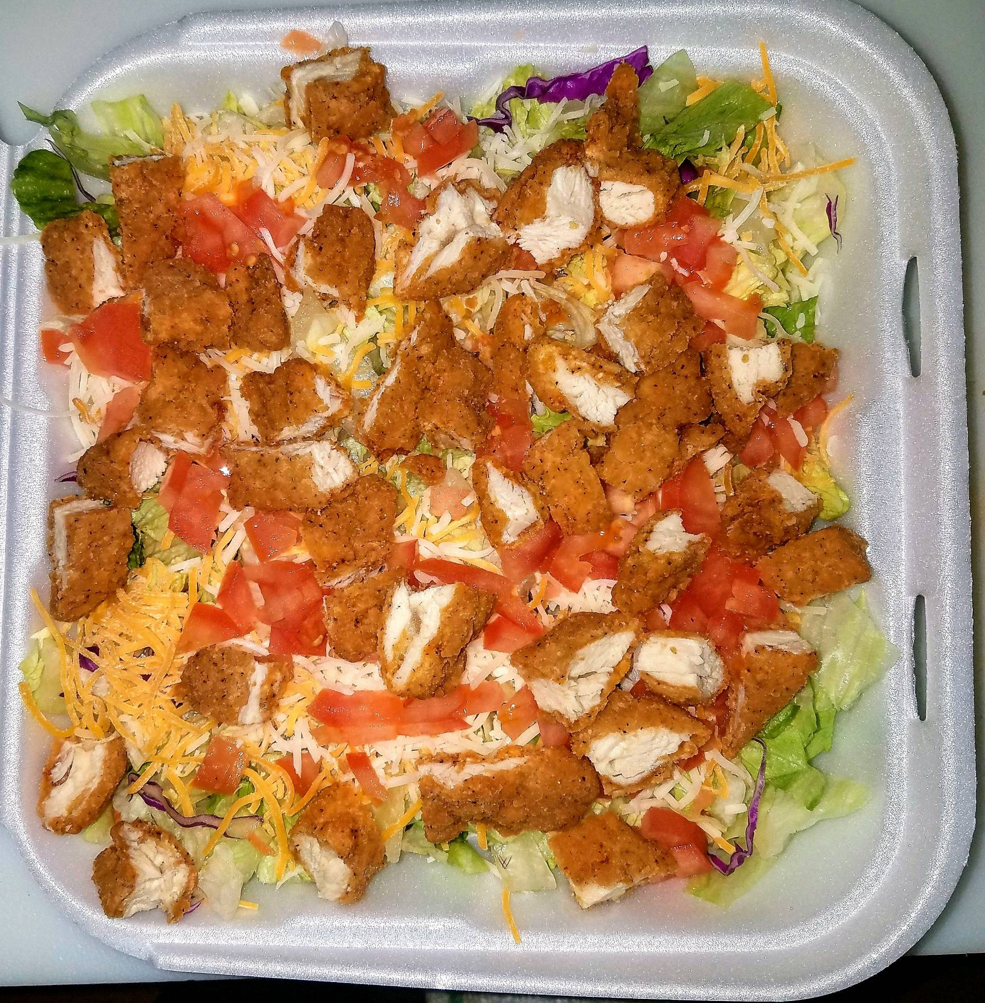 Order Crispy salad food online from Mr. Mexiburger store, Farmersville on bringmethat.com