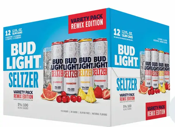 Order Bud Light Seltzer Variety Pack Remix Edition food online from Sousa Wines & Liquors store, Mountain View on bringmethat.com