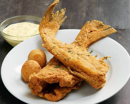 Order Whole Fried Catfish 2pc food online from This Is It! Bbq & Seafood store, College Park on bringmethat.com