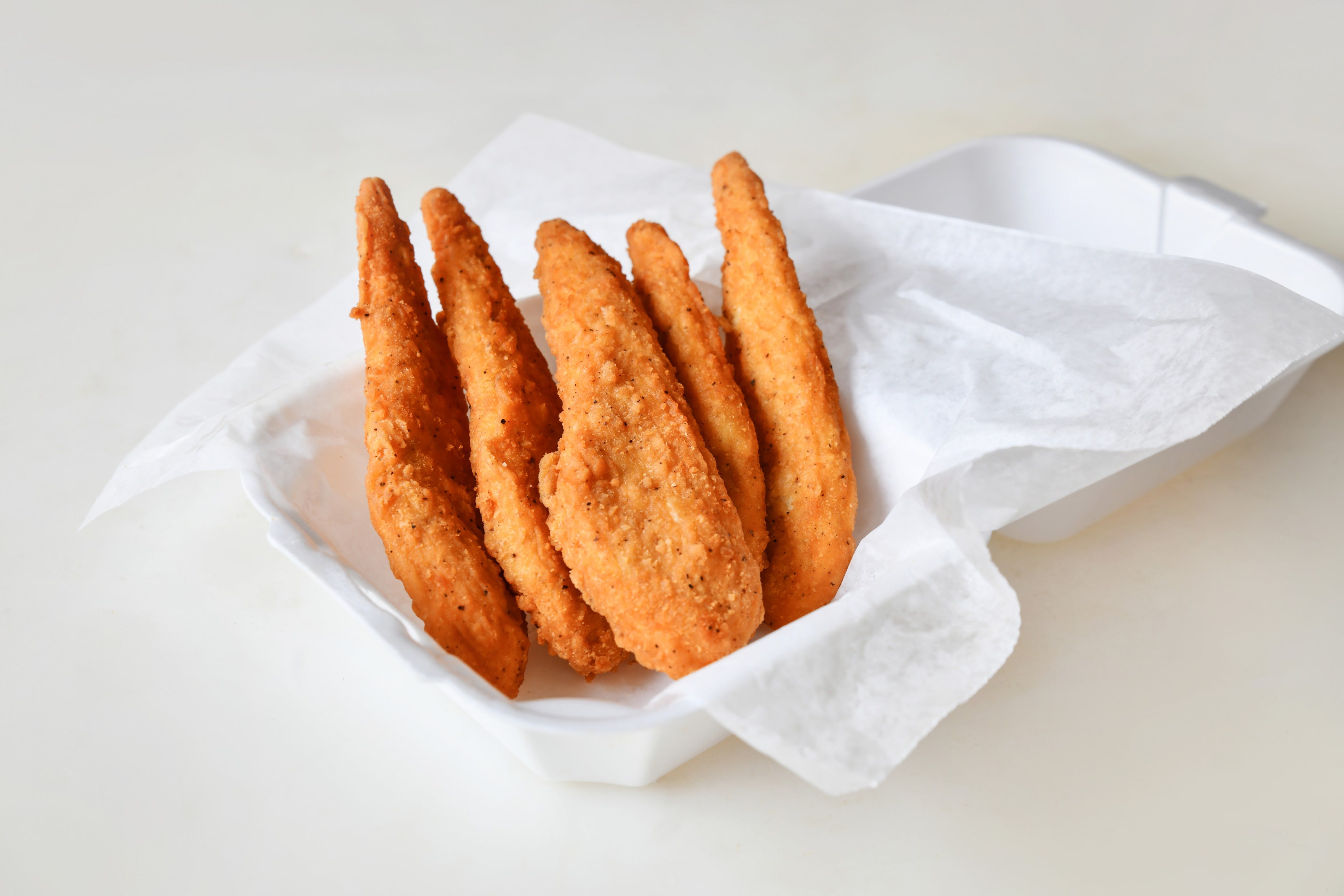 Order Chicken Fingers - 5 Pieces food online from Nick Deli store, Rochester on bringmethat.com