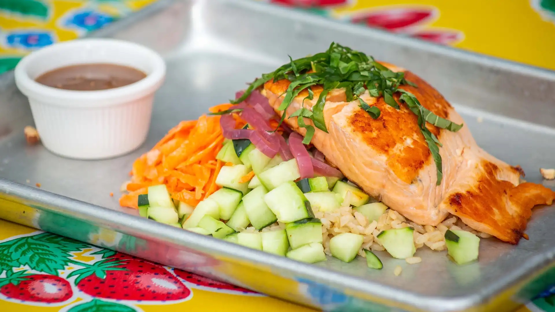Order Wild Salmon Bowl food online from The Acai And Smoothie Girl store, Beverly Hills on bringmethat.com
