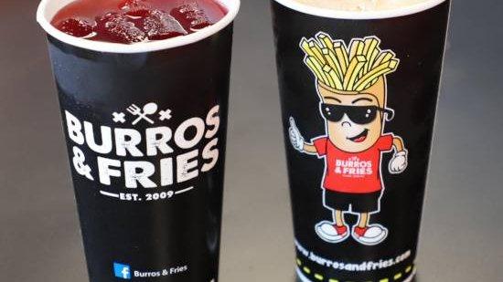 Order * Fountain Soda food online from Burros & Fries store, Chula Vista on bringmethat.com