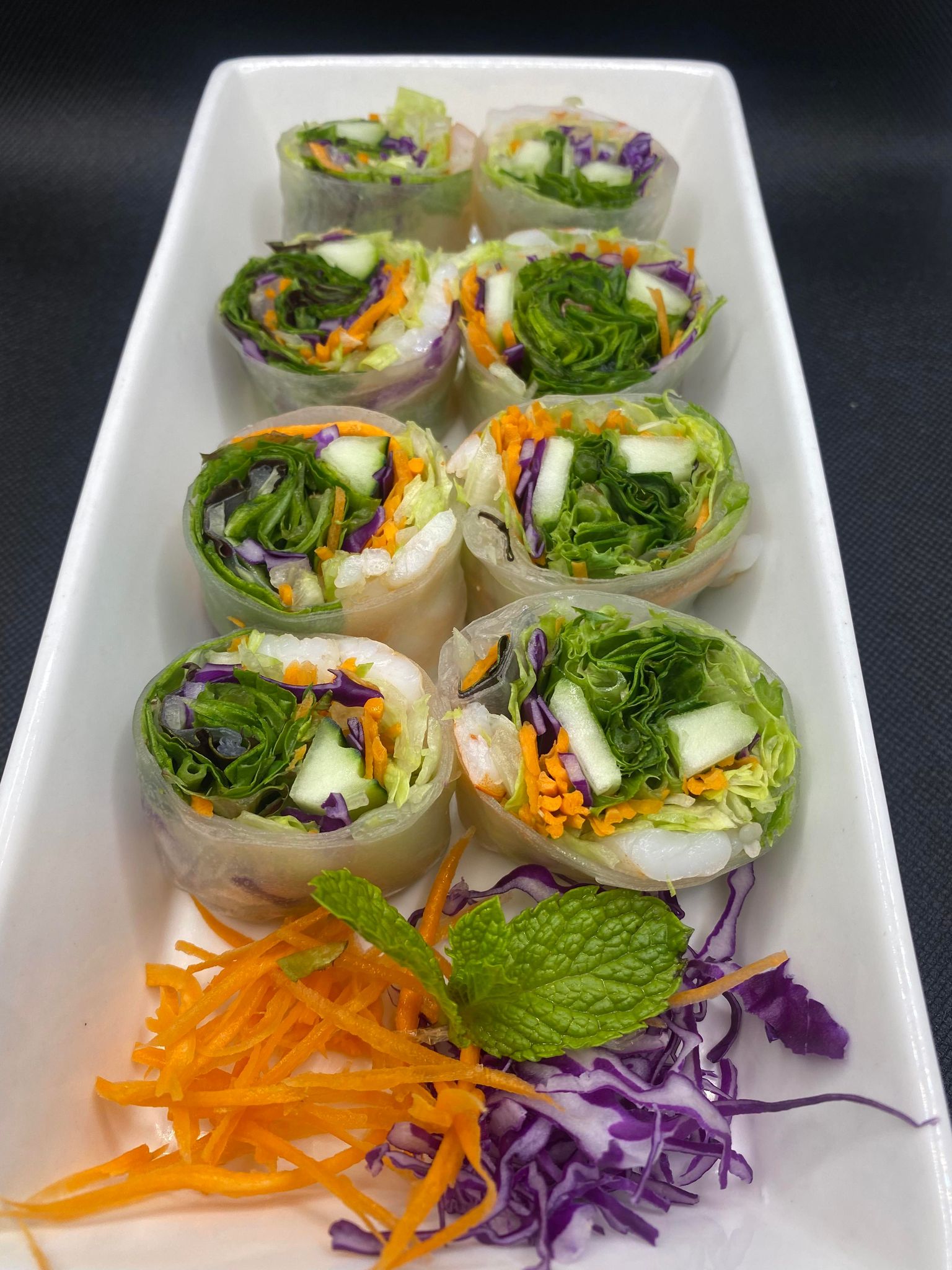 Order Fresh Spring Roll food online from The Connection Thai Sushi store, Henderson on bringmethat.com