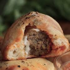 Order Meatball Calzone food online from Salamones Italian Pizzeria And Restaurant store, Cherry Valley on bringmethat.com