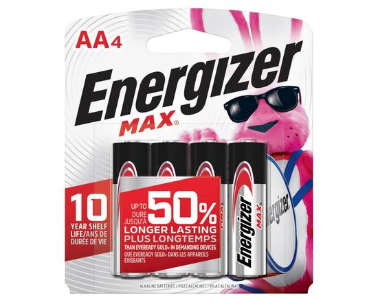 Order Energizer Max Battery AA 4pk food online from Johnny Rockets store, Aliso Viejo on bringmethat.com