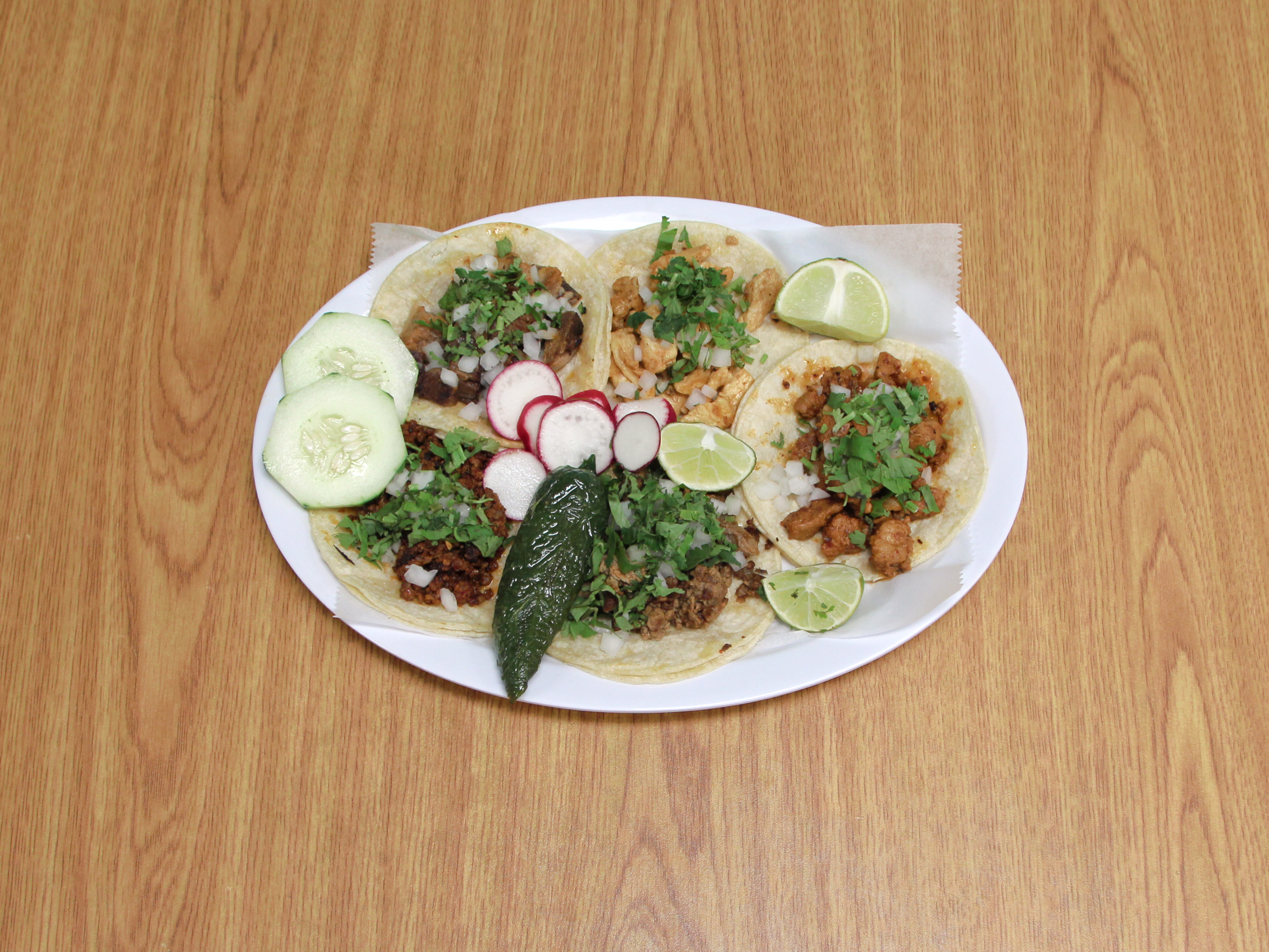 Order Taco food online from Santiago Mexican Restaurant store, Hilliard on bringmethat.com