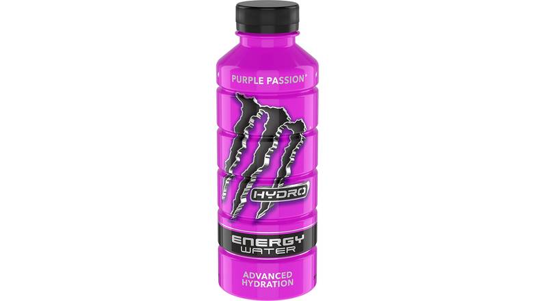 Order Monster Energy Hydro Energy Water, Purple Passion food online from Red Roof Market store, Lafollette on bringmethat.com