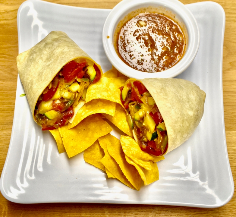 Order The Veggie Burrito food online from Border Grill store, Westport on bringmethat.com