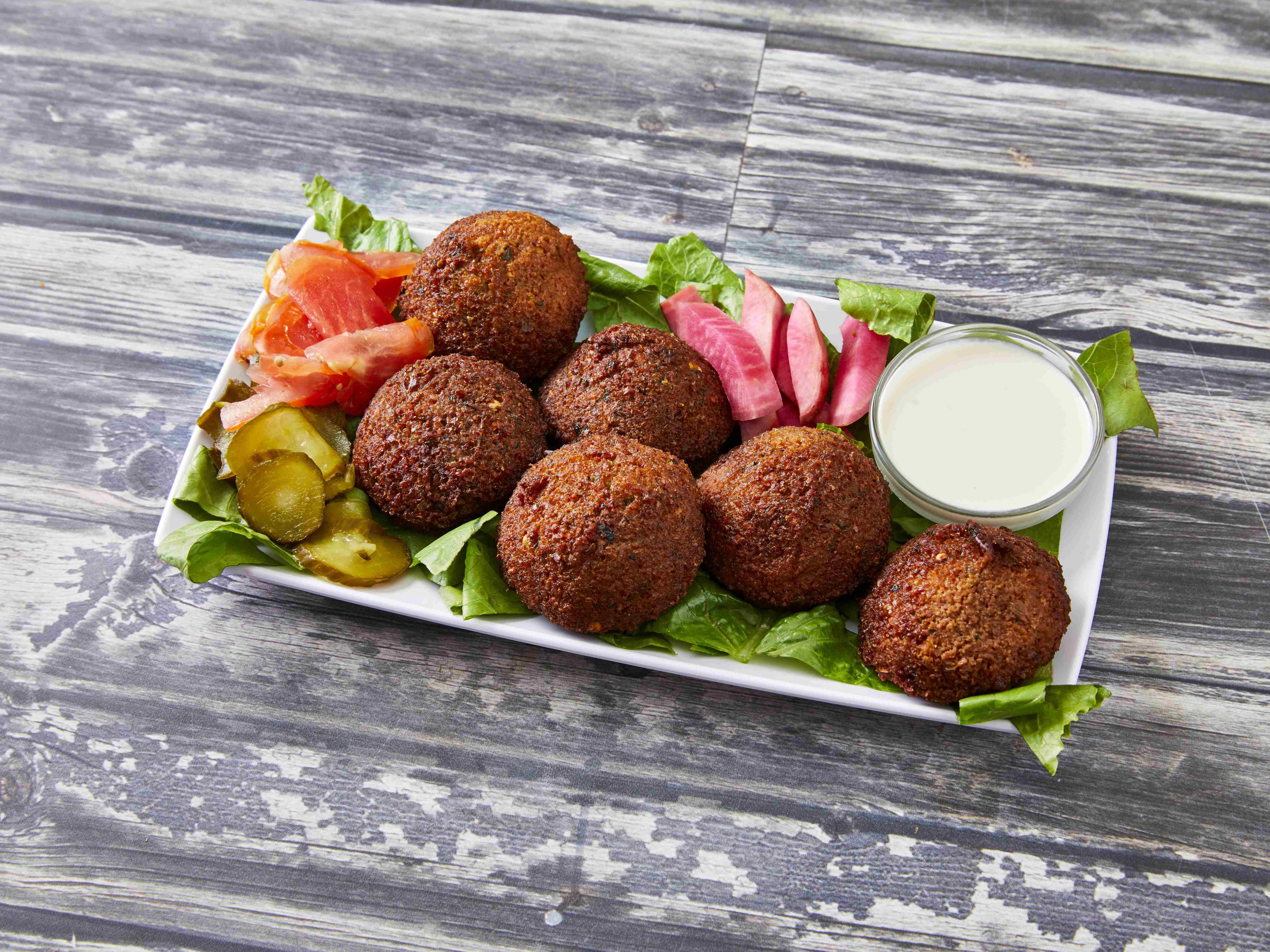 Order Falafel Plate food online from La Marsa-Waterford store, Waterford Township on bringmethat.com