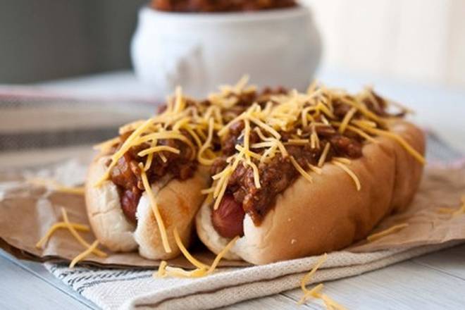 Order Freddys Chili Cheese Dogs food online from Freddy Wings & Wraps store, Wilmington on bringmethat.com
