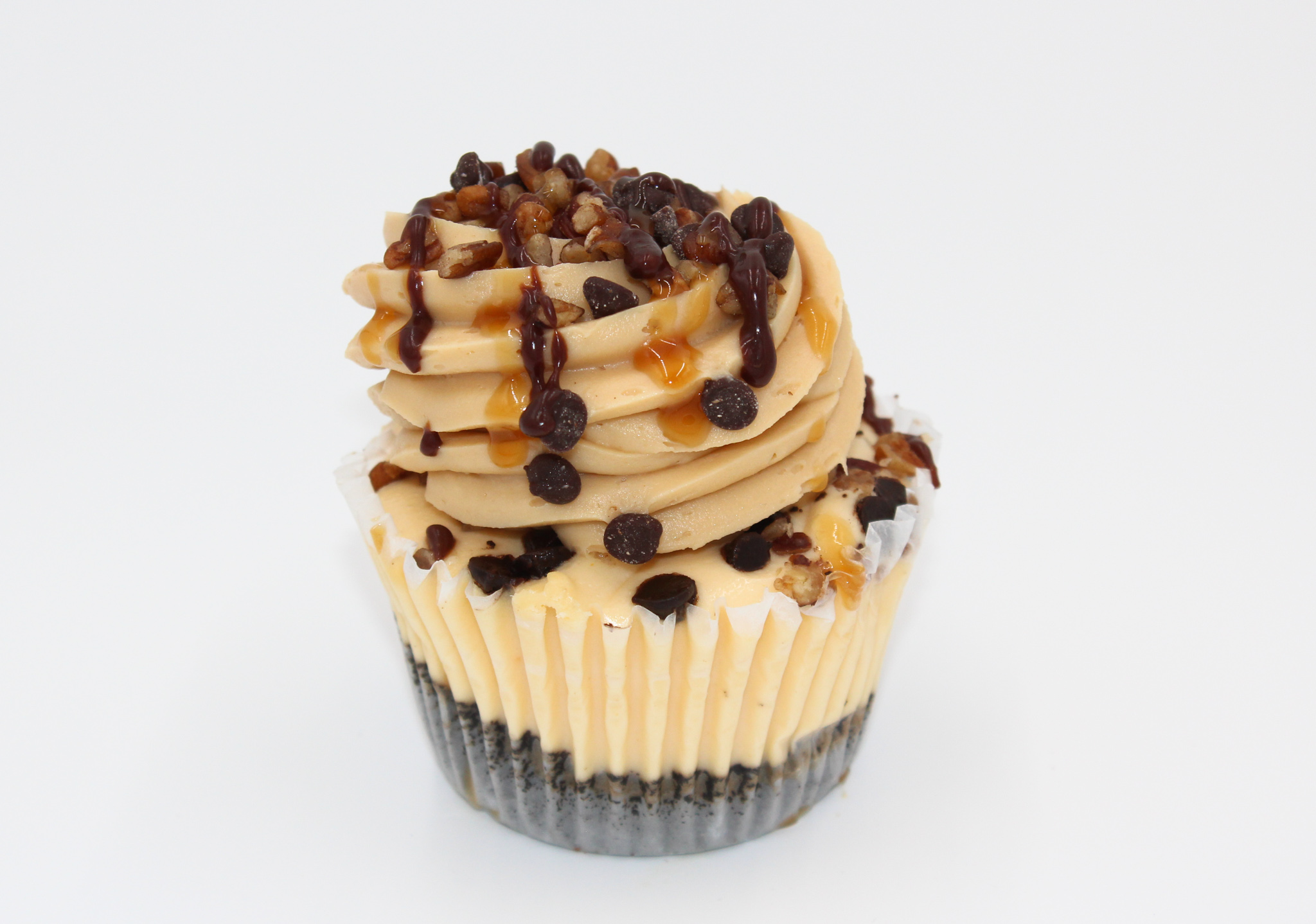 Order Turtle Cheesecake food online from Gigi Cupcakes store, Christiansburg on bringmethat.com