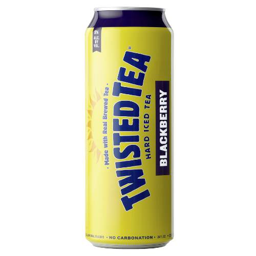 Order Twisted Tea Blackberry - 24 oz Can/Single food online from Bottle Shop & Spirits store, Los Alamitos on bringmethat.com