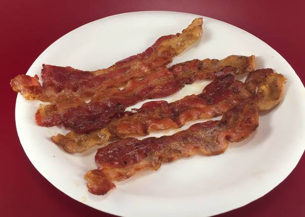 Order Four Slices of Bacon food online from Michael's Burgers store, Canoga Park on bringmethat.com