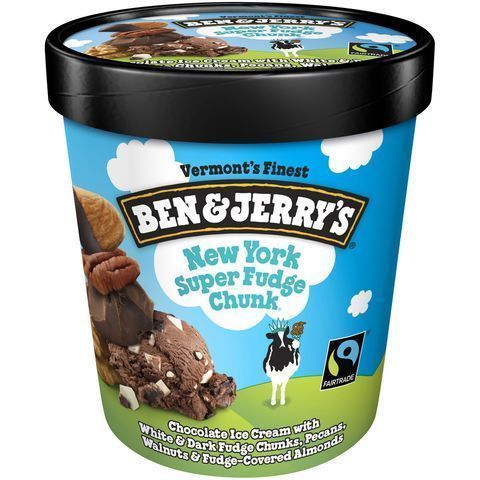 Order Ben & Jerry's New York Super Fudge Chunk Pint food online from 7-Eleven store, Reading on bringmethat.com