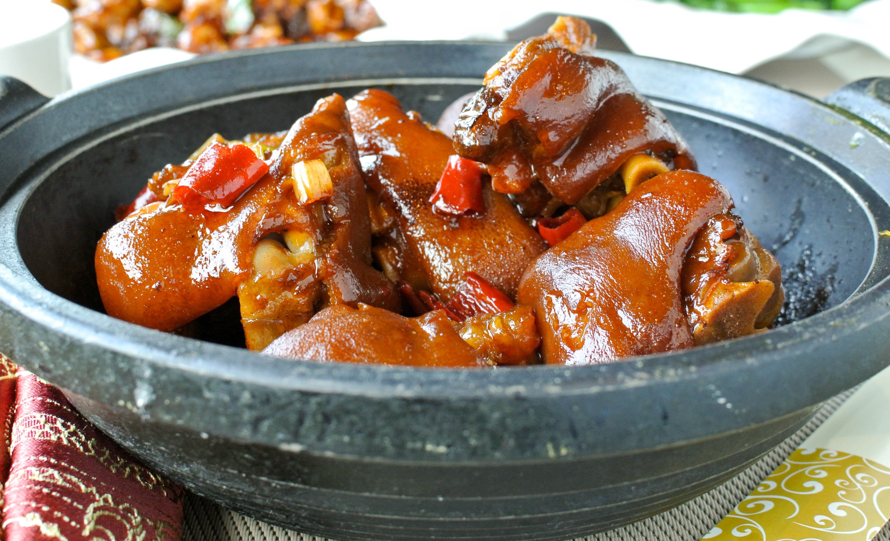 Order Spicy Pig Trotters 香辣猪蹄 food online from Fey Restaurant store, Menlo Park on bringmethat.com