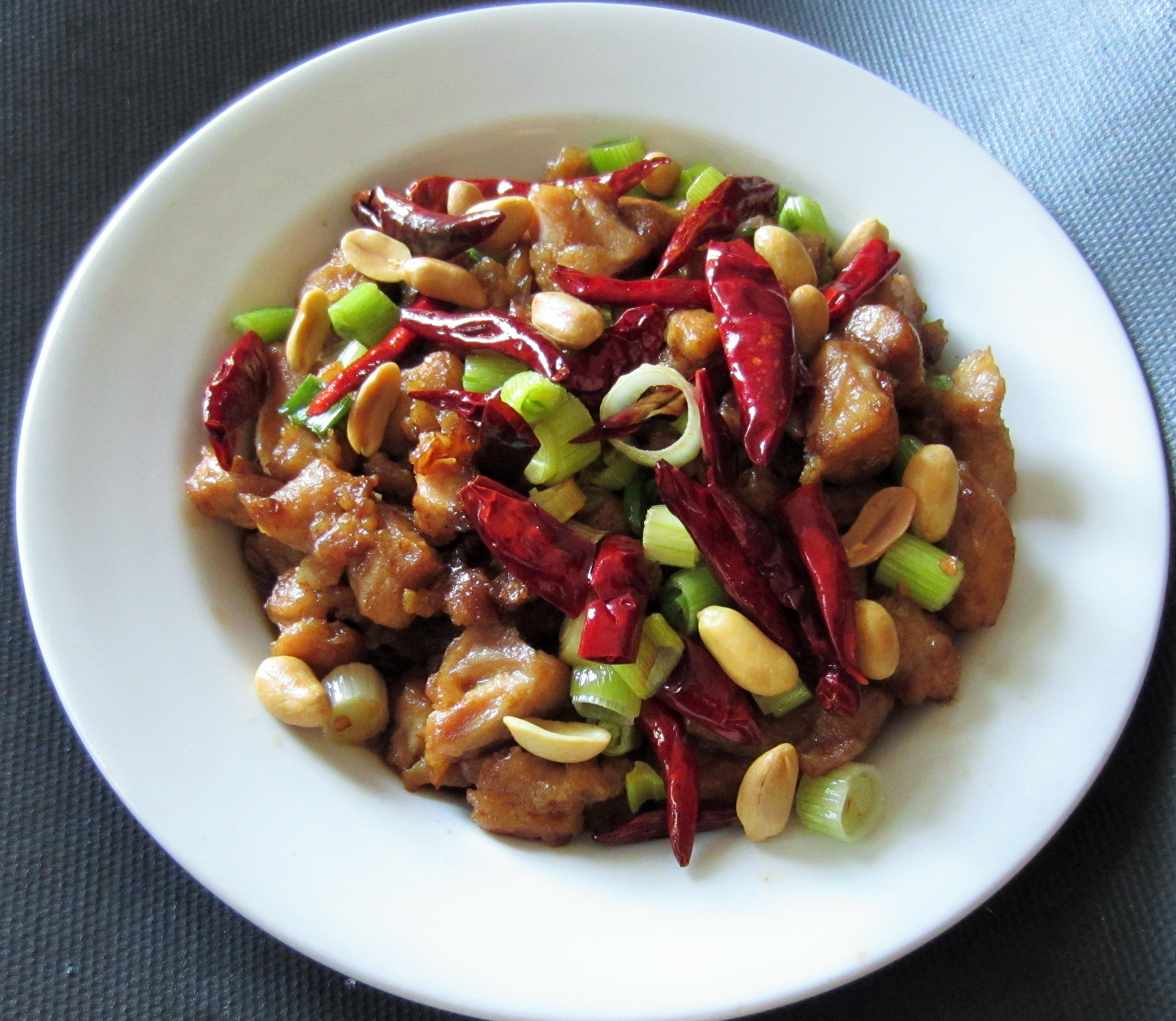 Order Kung Pao Trio 宫保三样 food online from Chengdu House store, Valley Village on bringmethat.com