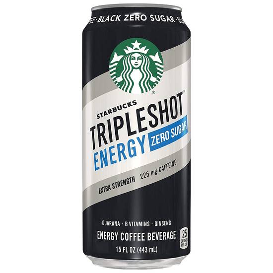 Order Starbucks Tripleshot Zero Sugar Energy Extra Strength Espresso Coffee Beverage, Black food online from Exxon Food Mart store, Port Huron on bringmethat.com