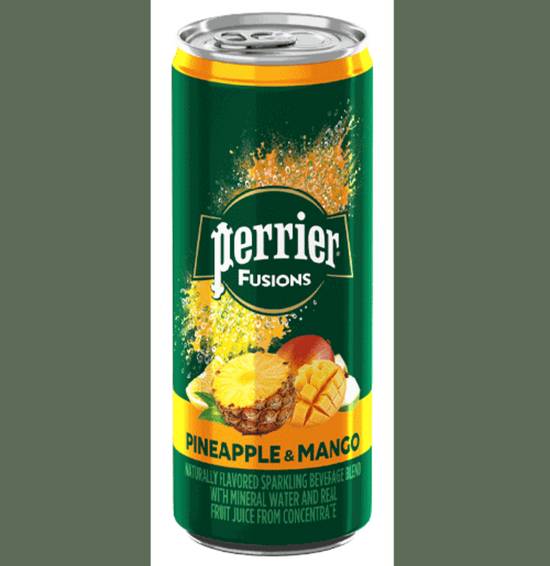 Order Perrier Fusions - Pineapple & Mango food online from IV Deli Mart store, Goleta on bringmethat.com