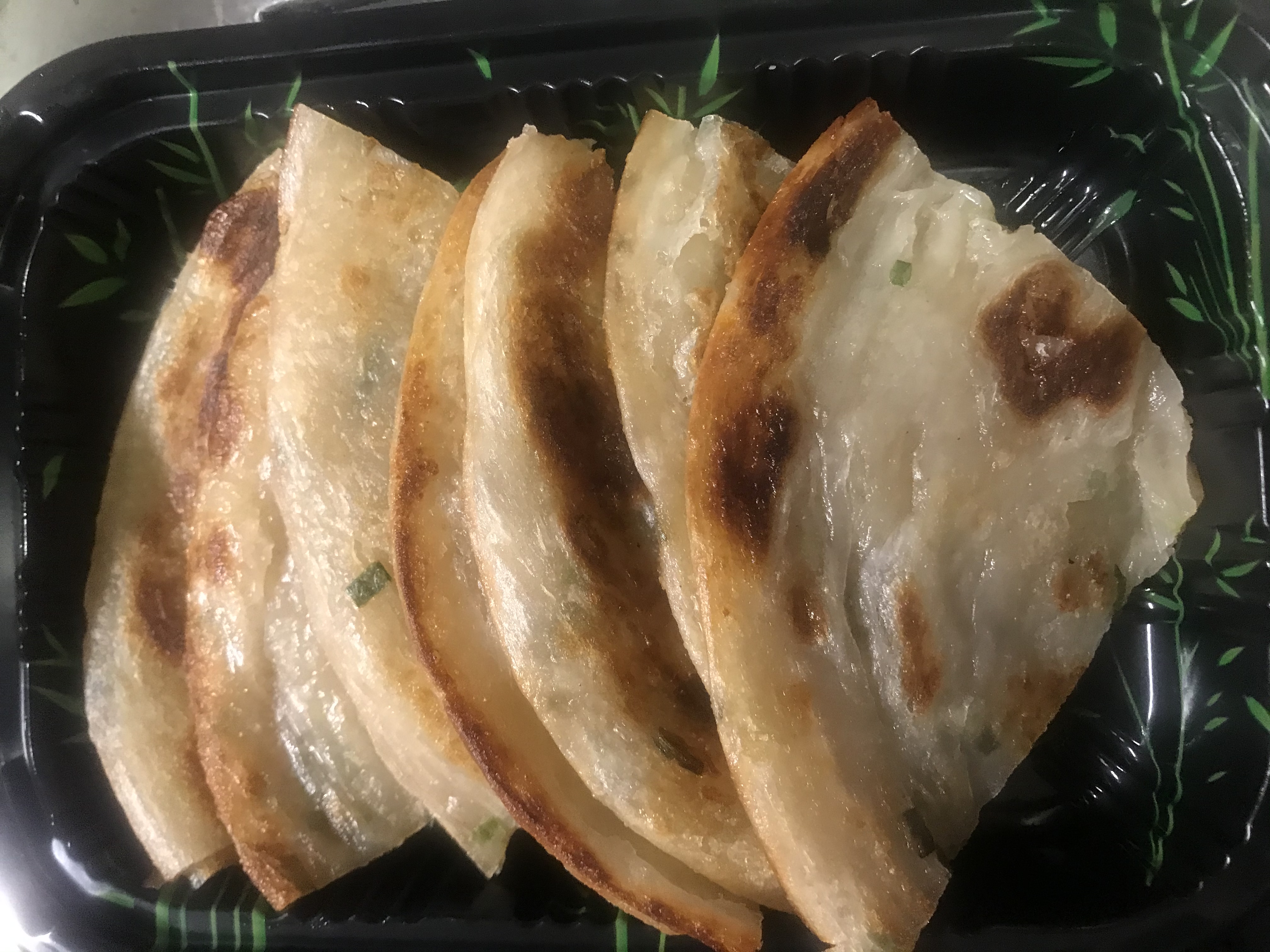 Order Scallion pancake  food online from Abace sushi store, New York on bringmethat.com