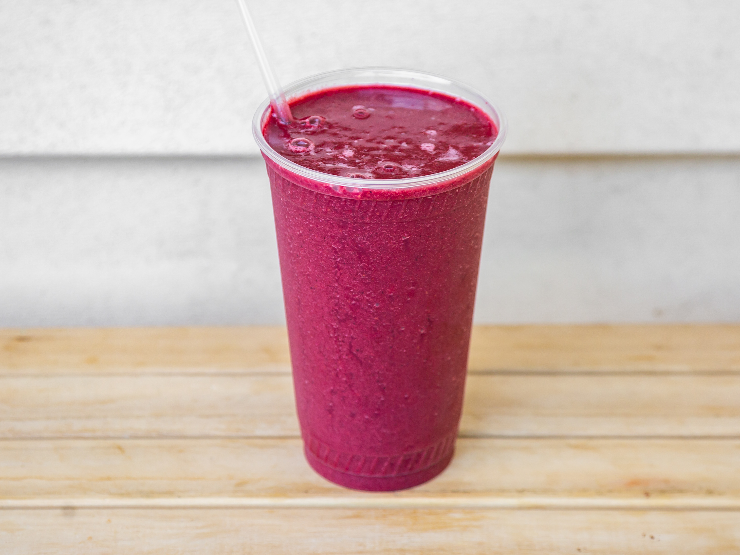 Order Street Beet Smoothie food online from On The Go Smoothie Cafe store, Farmington on bringmethat.com