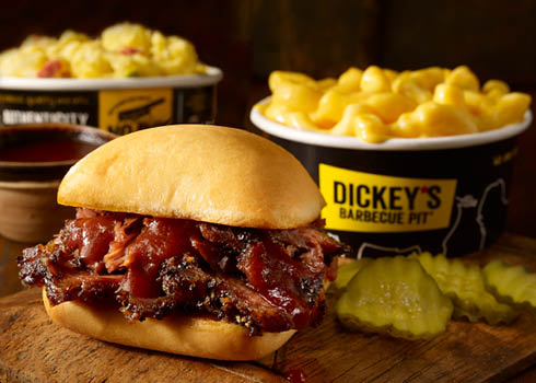 Order Slider Plate food online from Dickey's Barbecue Pit store, Wylie on bringmethat.com