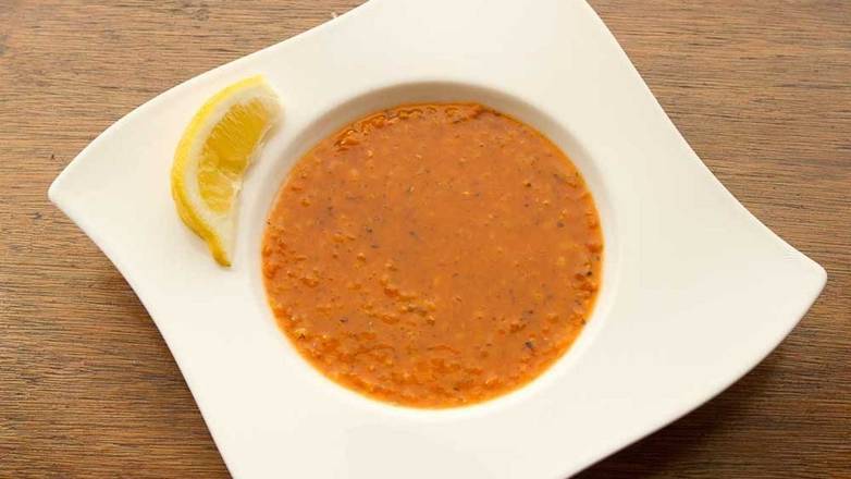 Order Red Lentil Soup food online from Sultana Mediterranean store, Menlo Park on bringmethat.com