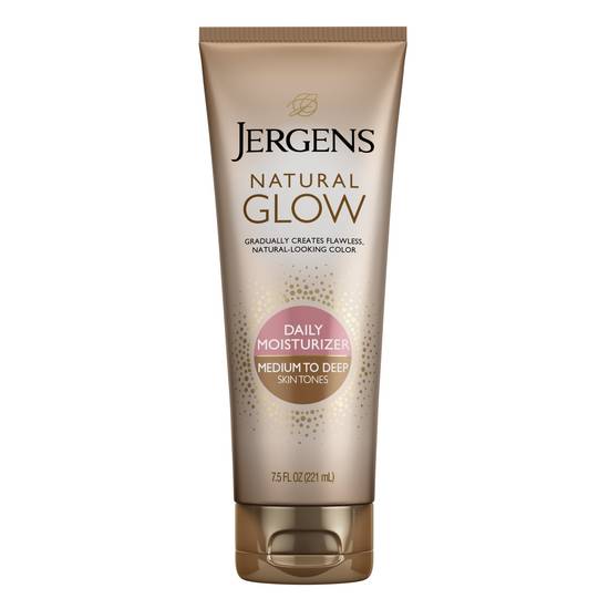 Order Jergens Natural Glow Daily Moisturizer, Medium/Tan, 7.5 OZ food online from CVS store, SPRING VALLEY on bringmethat.com