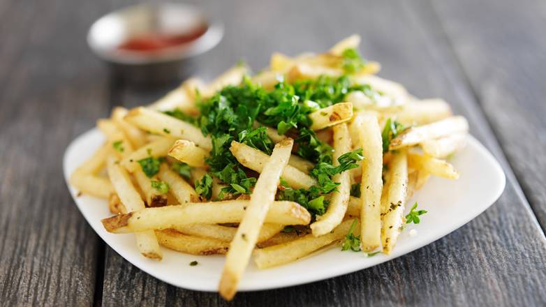 Order Truffle Fries food online from The Burger Co store, Detroit on bringmethat.com