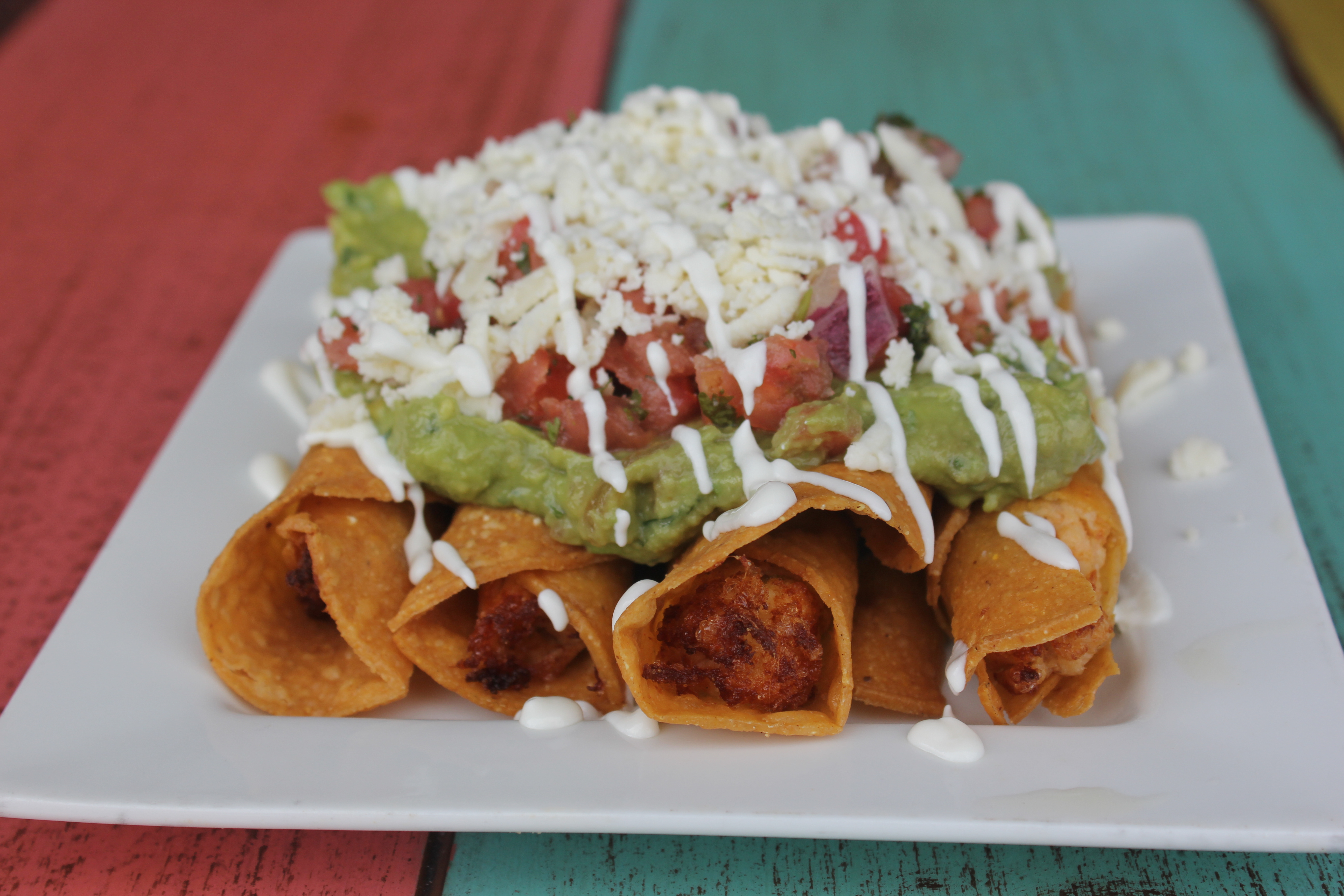 Order Taquitos food online from Cantina Louie store, Asheville on bringmethat.com