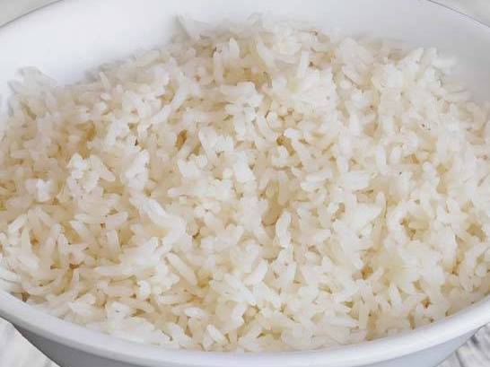 Order Garlic White Rice food online from The Chicken Shack store, Hermosa Beach on bringmethat.com