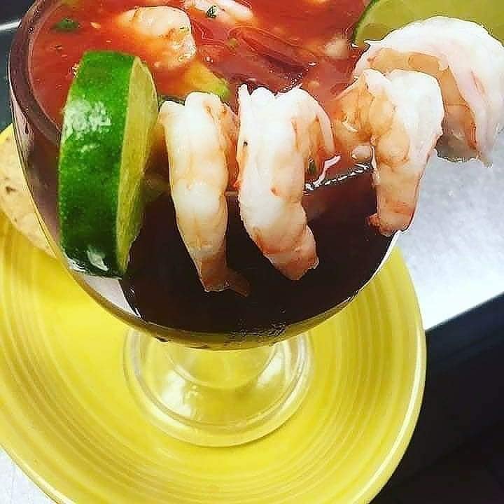 Order #53. Shrimp Cocktail food online from Chiapas Mexican Grill store, Centerville on bringmethat.com