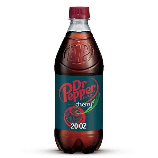 Order Dr Pepper Cherry Soda food online from Deerings Market store, Traverse City on bringmethat.com