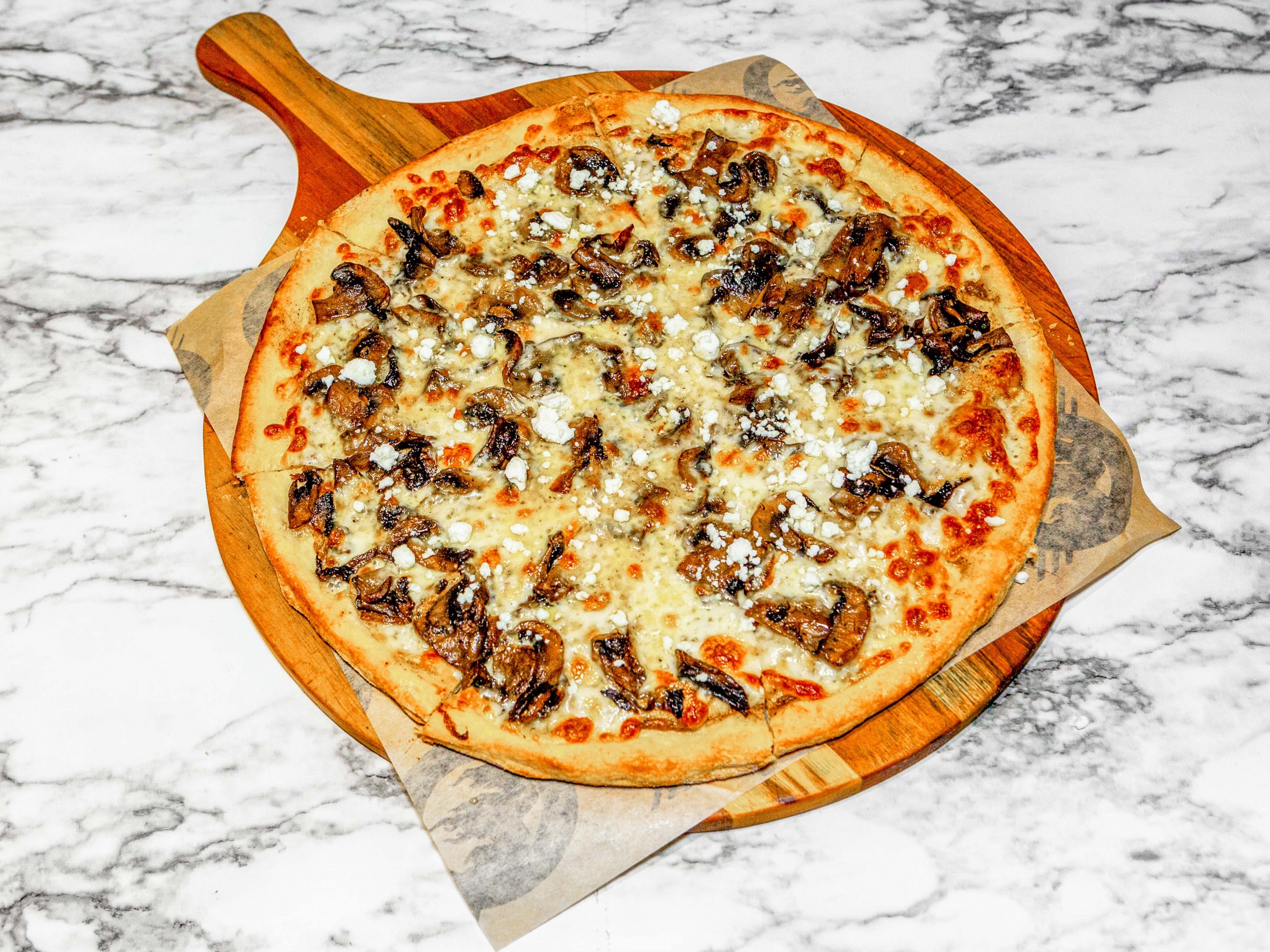 Order Mushroom Pizza food online from Corner Joint store, Lawndale on bringmethat.com