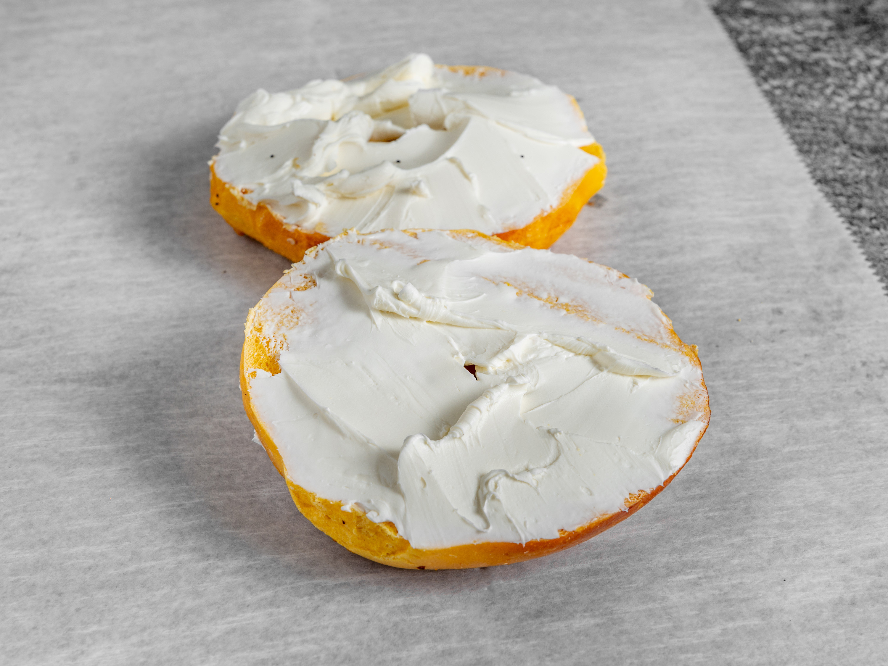 Order Bagel with Cream Cheese food online from Meadow Deli store, East Meadow on bringmethat.com