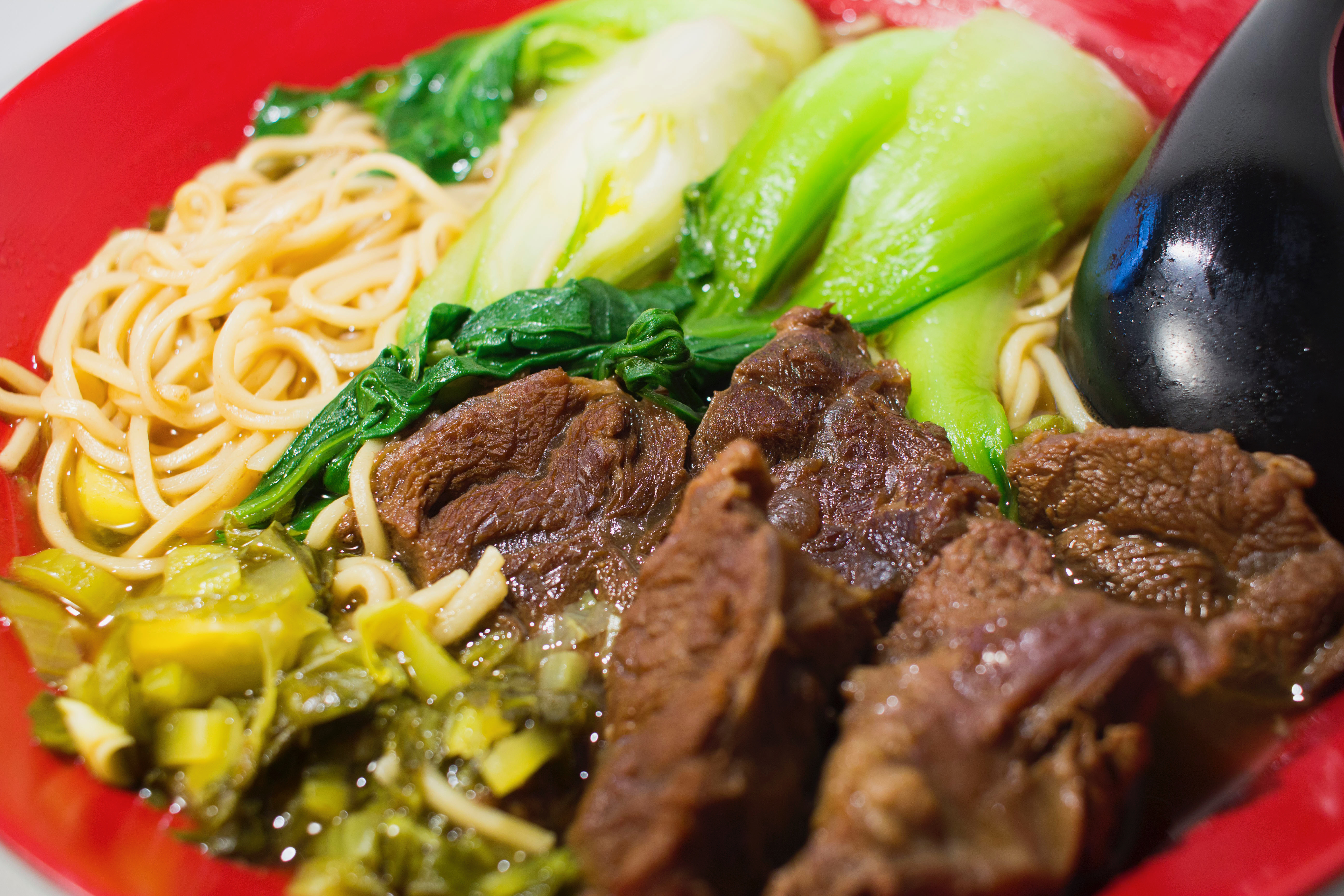Order - Beef Stew Noodles  (紅燒牛肉麵) food online from Tea Spots store, West Covina on bringmethat.com