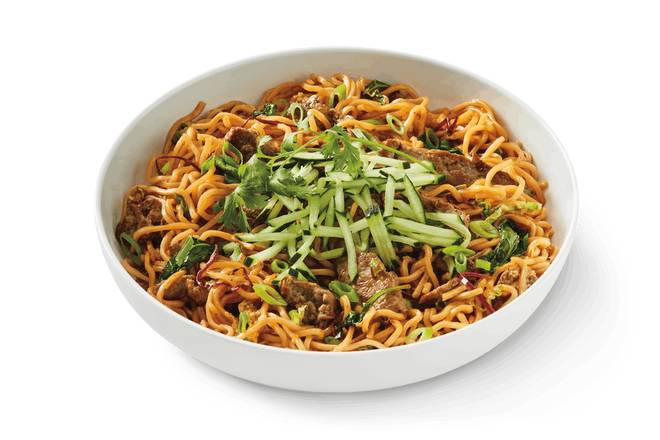 Order Spicy Korean Beef Noodles food online from Noodles & Company store, Prairie Village on bringmethat.com