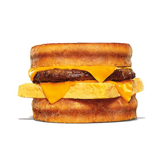 Order Sausage Cheesy Breakfast Melt food online from Burger King store, Texas City on bringmethat.com