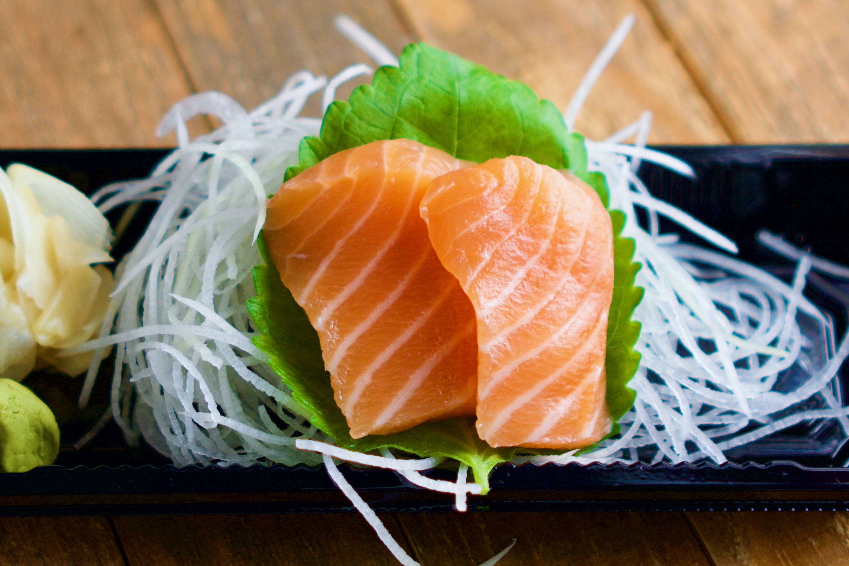 Order Salmon Sashimi food online from Khao Thai & Sushi store, Scottsdale on bringmethat.com