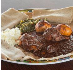 Order Doro Wet food online from Abeba Ethiopian Kitchen store, Dallas on bringmethat.com