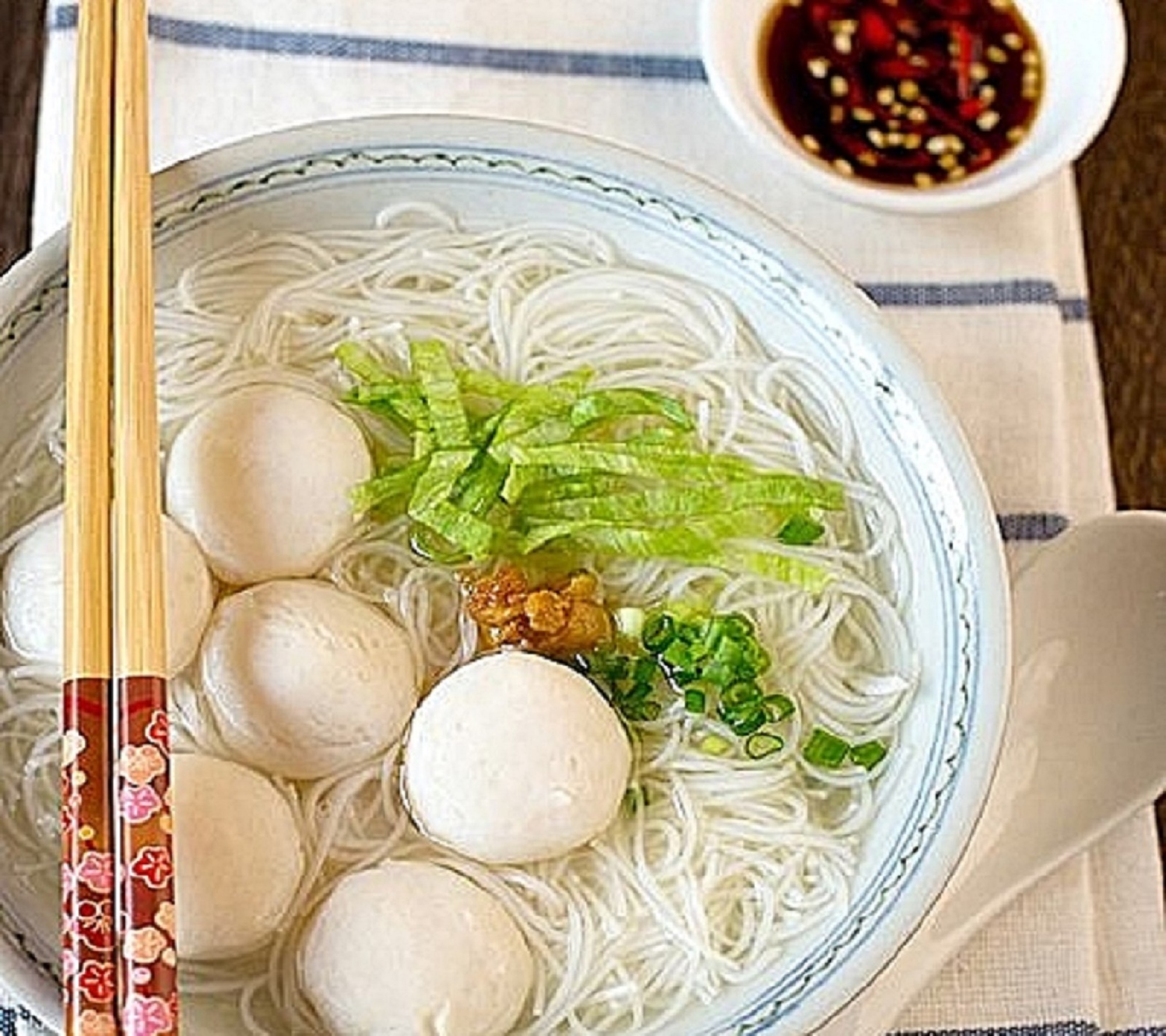 Order Fish Ball Pho food online from Oriental Pho store, Raleigh on bringmethat.com