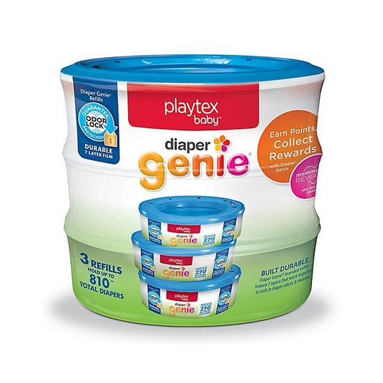 Order Playtex® Baby Diaper Genie® 3-Pack Refills food online from Buybuy Baby store, Henrietta on bringmethat.com