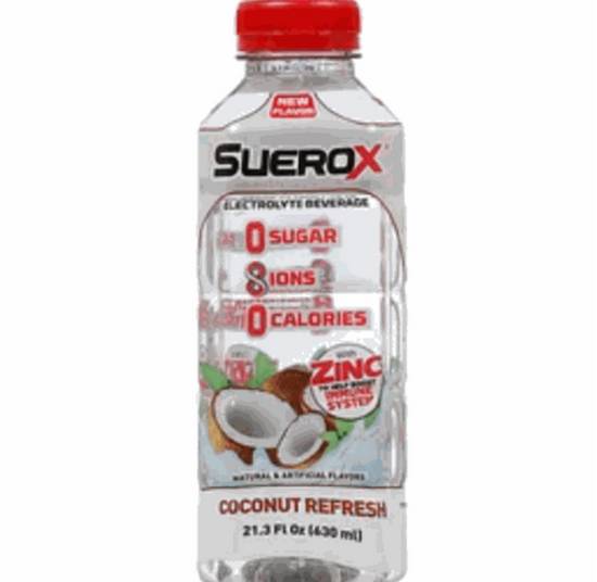 Order Suerox Electrolyte Beverage - Coconut Refresh food online from IV Deli Mart store, Goleta on bringmethat.com