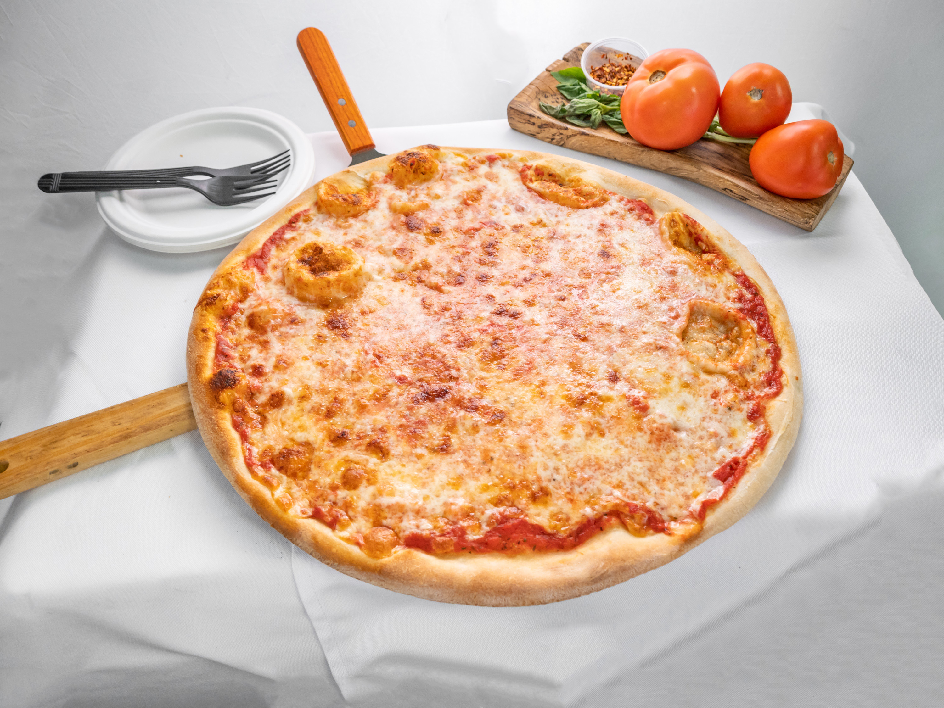 Order Plain Cheese Pizza food online from Allegro Pizza store, Philadelphia on bringmethat.com