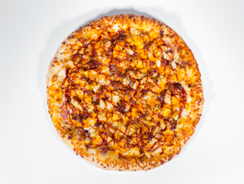 Order Hawaiian BBQ Pizza food online from Monstrous Pizza store, Covina on bringmethat.com