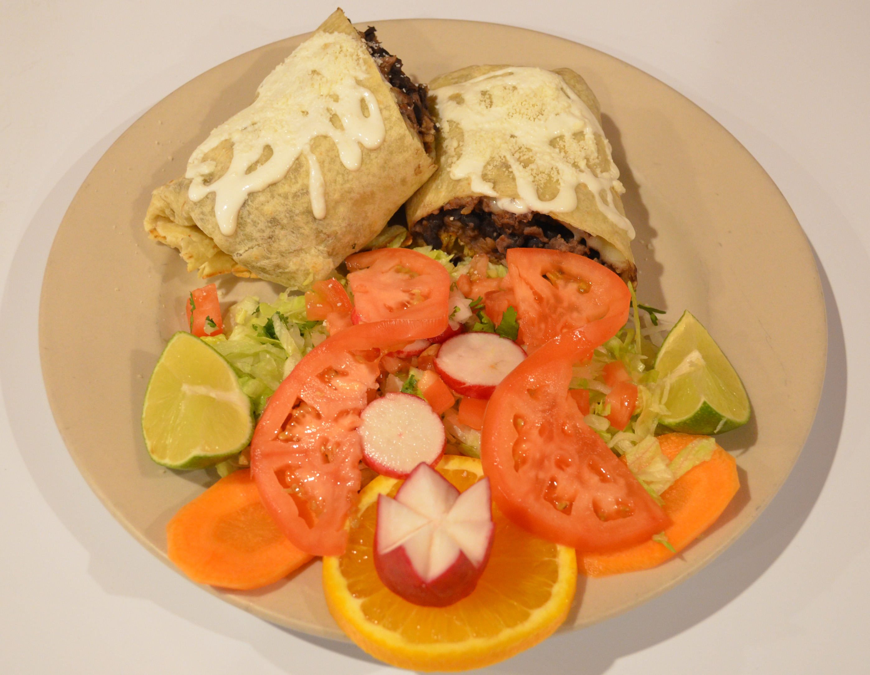 Order Carne Asada Burrito food online from Pancho Villa Restaurant store, Bronx on bringmethat.com