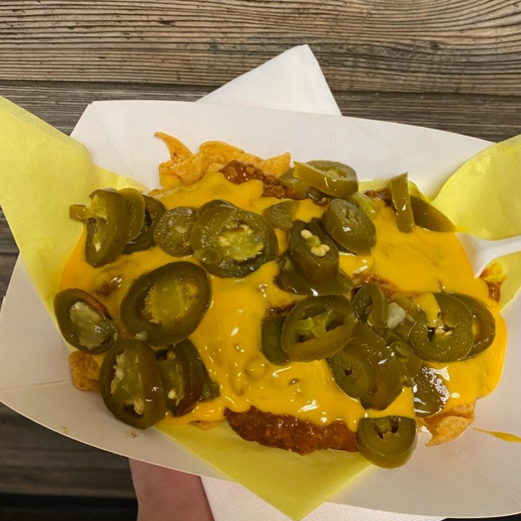 Order Nachos with Cheese and Jalapenos food online from Sweet Treets store, San Antonio on bringmethat.com