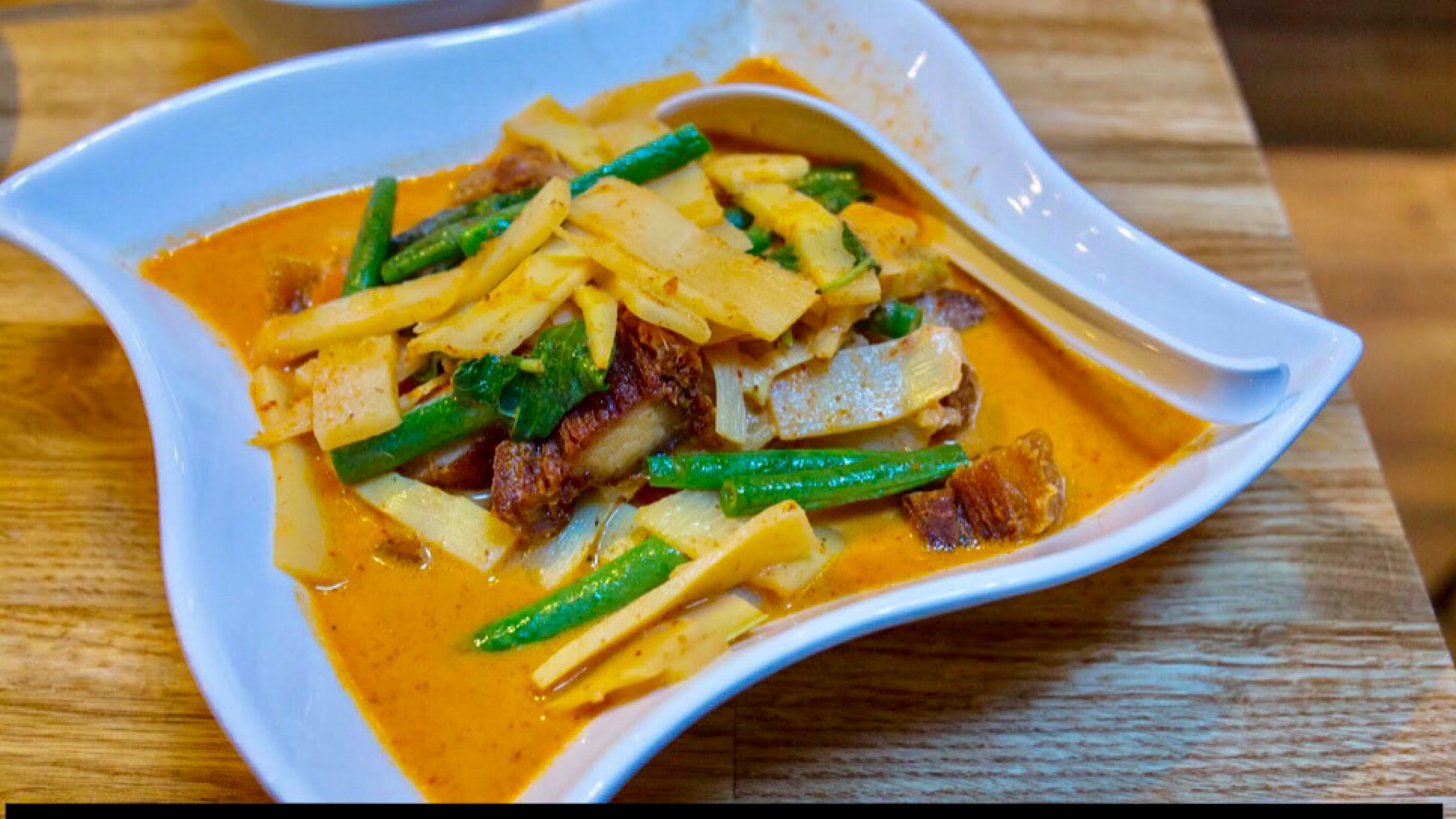 Order Red Curry food online from Ayada Thai Restaurant Chelsea Market store, New York on bringmethat.com