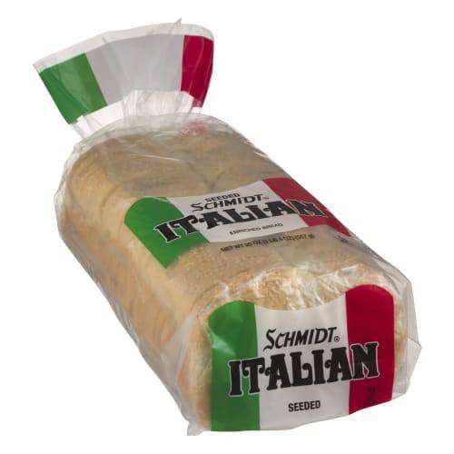 Order Schmidt · Italian Enriched Bread Seeded (20 oz) food online from Safeway store, Rehoboth Beach on bringmethat.com
